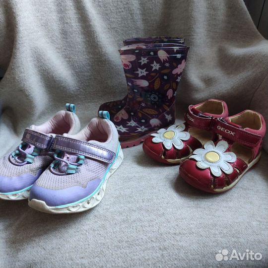 Обувь для девочки пакетом 23 24