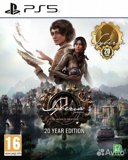 PS5 диск Syberia The World Before. 20 Year Edition