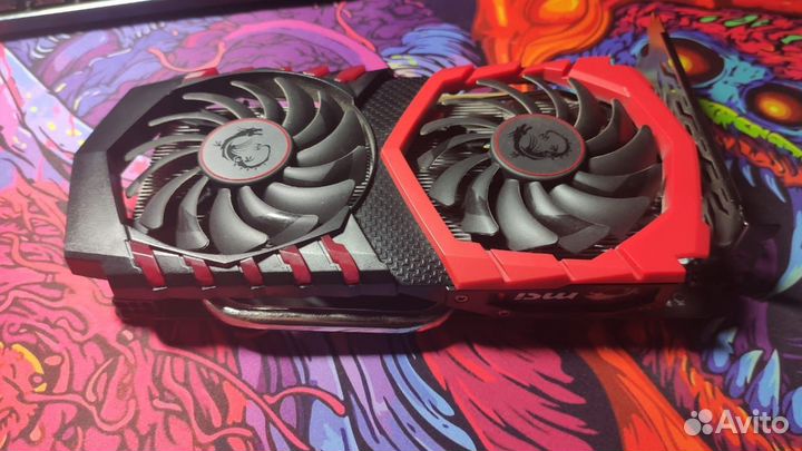 Видеокарта GeForce GTX 1050 Ti gaming X 4G