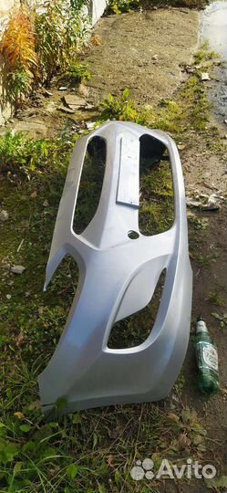 Бампер передний solaris 2012(дорестайл)