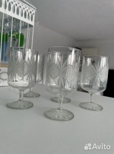 Рюмки хрусталь СССР