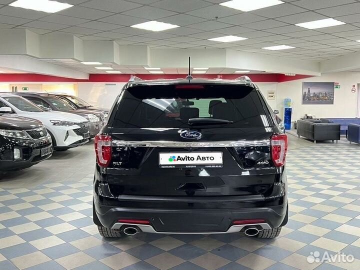 Ford Explorer 3.5 AT, 2018, 129 134 км