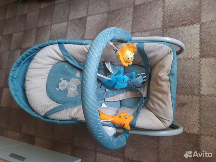 Качели шезлонг для ребенка