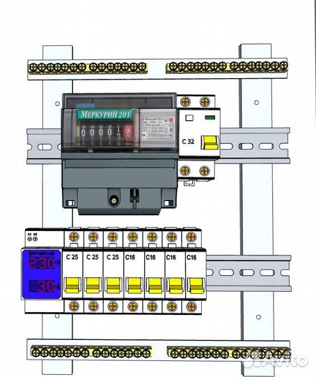 Проектирование электроснабжения 3D