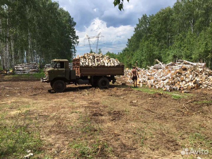 Дрова березовые 5 кубов