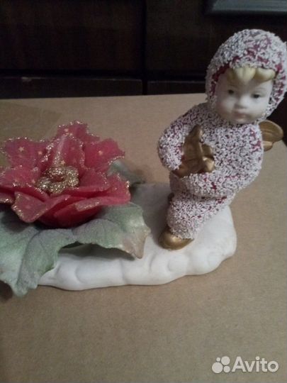 Подсвечник со свечкой