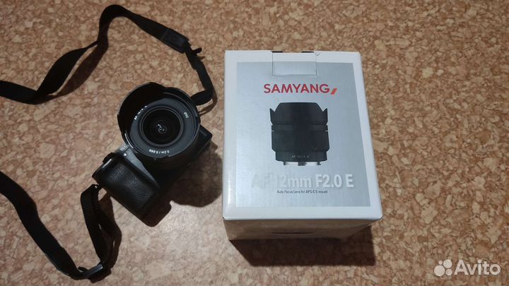 Объектив samyang af 12mm f/2.0 sony e