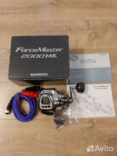Shimano ForceMaster 2000MK катушка. Пробег 24 км