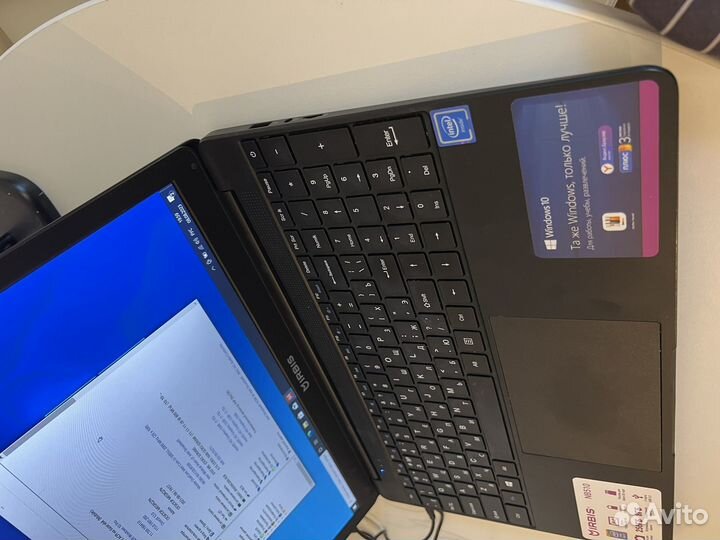 Irbis nb510, i3, 120+256 ssd, 8gb ram