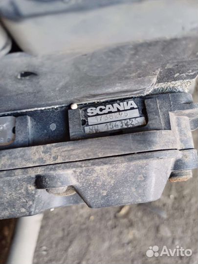 Кран влагоотделителя scania 4