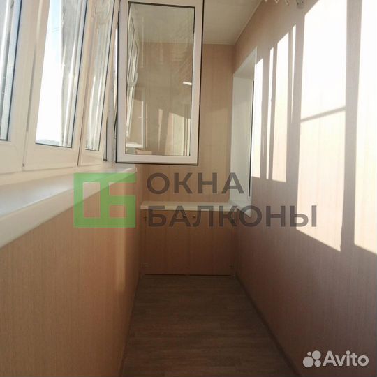 Остекление балконов в панельном доме