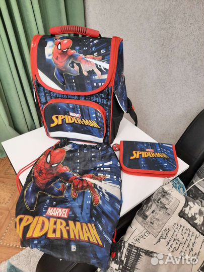 Рюкзак школьный для мальчика бу