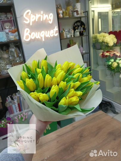 Цветы тюльпаны букет