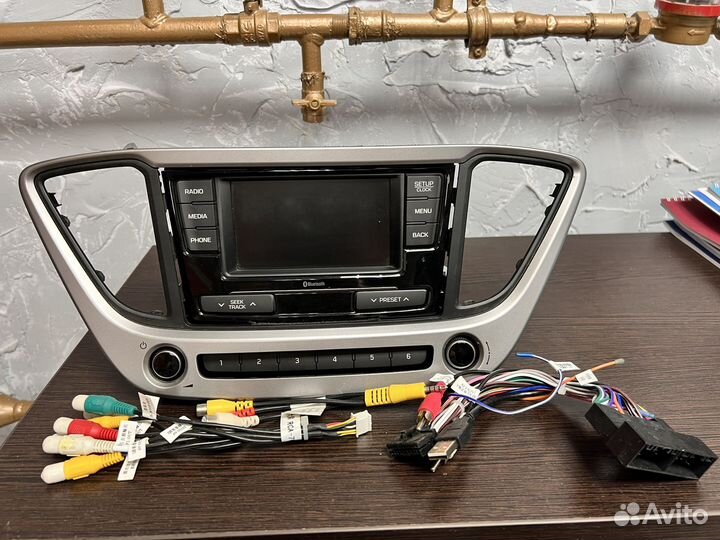 Магнитола hyundai solaris 2017