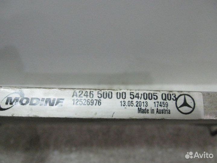 Радиатор двс передний Mercedes-Benz B-Class W246