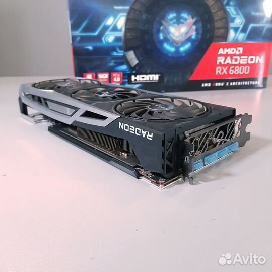 Видеокарта Sapphire AMD Radeon RX 6800 16Гб nitro+