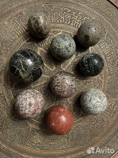 Шары минералы в коллекцию