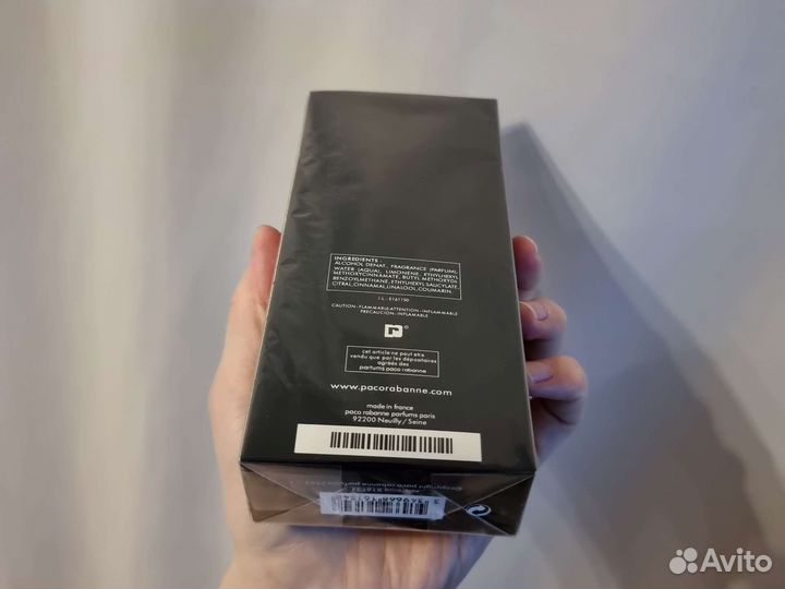 Paco Rabanne Xs Black 100 мл новые мужские