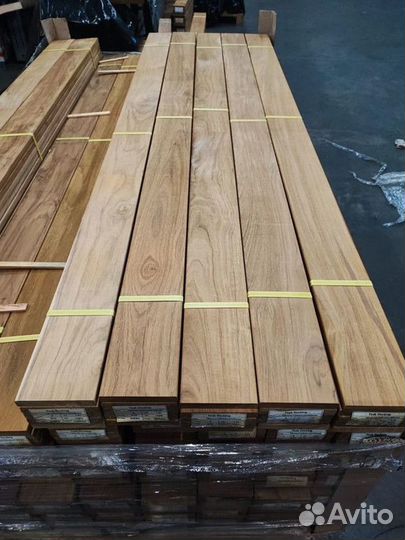 Доска для террасы из тика PLM-8843