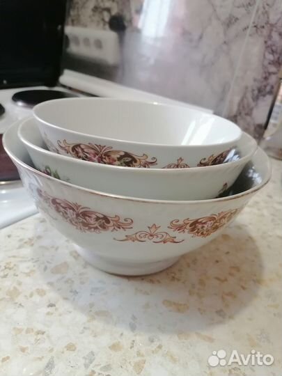 Салатницы/ набор /СССР