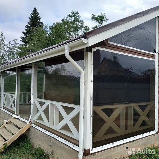 Мягкие окна для террас и беседок