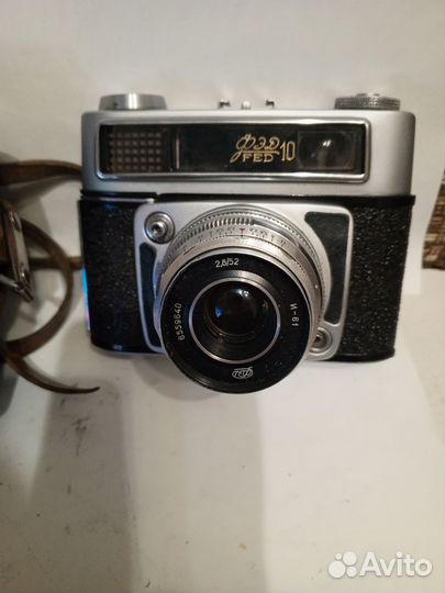 Коллекционный фотоаппарат фэд 10 1965 года