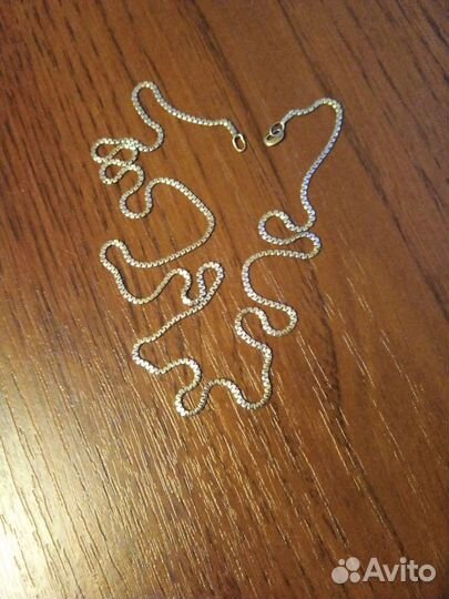 Серебряная цепочка 50см