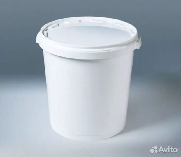 Ведро пластиковое с крышкой 20 литров