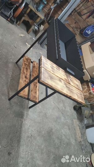 Мангал в стиле лофт от производителя