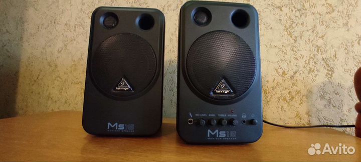 Активные колонки мониторы behringer MS16