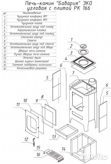 Каминная вставка (Топка)