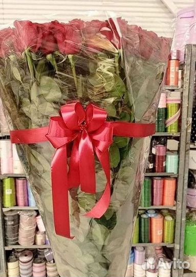 Высокие розы Доставка цветов