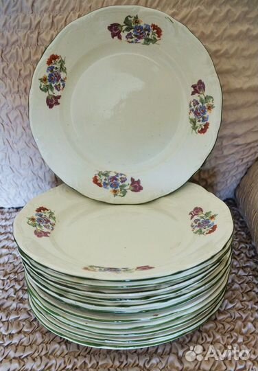 Тарелки 19-го века