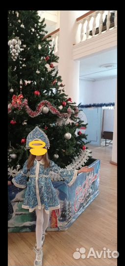 Новогодний костюм для девочки 6-8 лет
