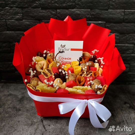 Съедобные букеты (из орехов и сухофруктов)