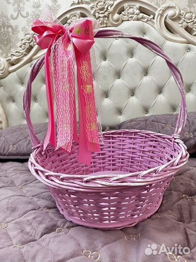 Корзина плетеная