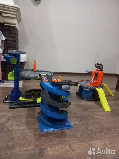 Парковка elc+спуск+станция