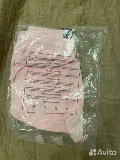 Велюровые шорты pastel Tommy Hilfiger (розовый)