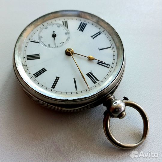 Серебряные Карманные часы