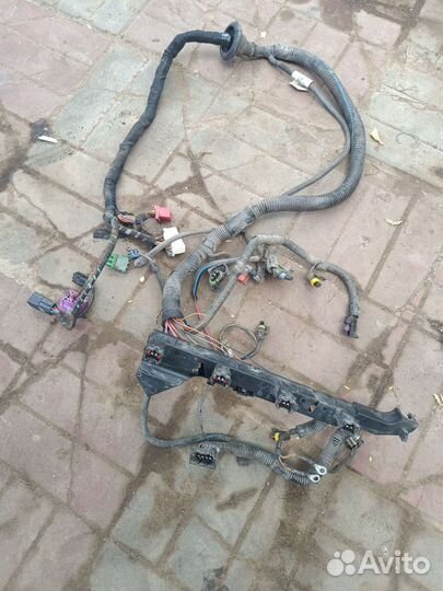 Проводка топливной рампы opel