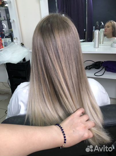 Сложное окрашивание волос