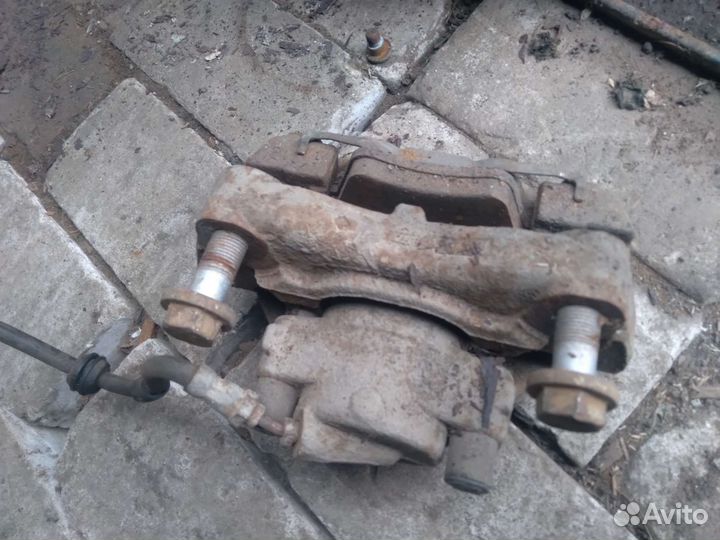 Туарег. Суппорт. Диск тормозной