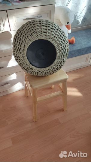 Кашпо из искусственного ротанга 12 л