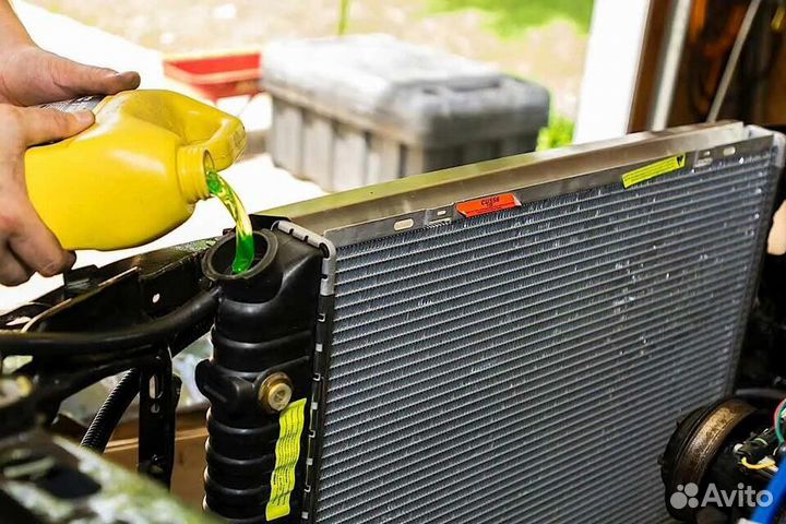 Промывка радиатора печки без снятия