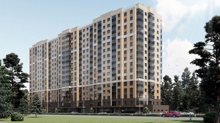 3-к. квартира, 78,2 м², 16/16 эт.