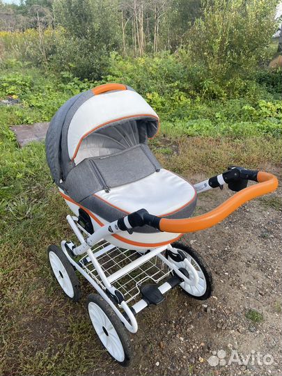 Детские коляски 2 в 1 эко кожа