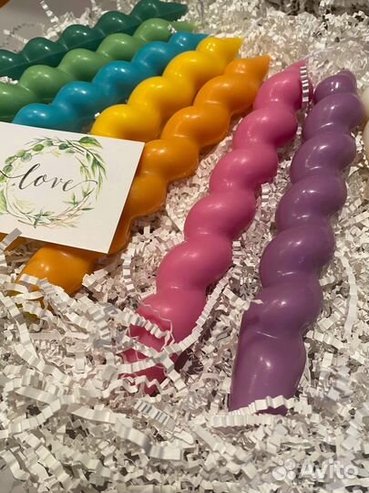 Красивые свечи ручной работы