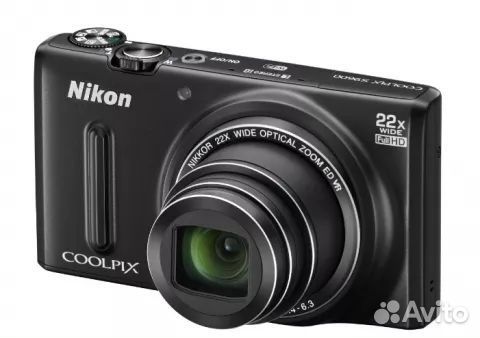 Цифровая фотокамера Nikon Coolpix S9600 black