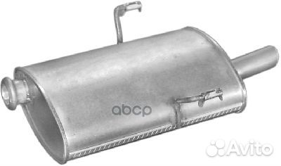 Глушитель задняя часть 1915 Polmostrow