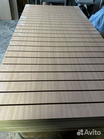 Торговая панель 2400*600. Цвет дуб сонома из мдф н